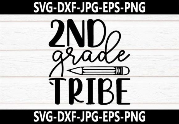 2nd Grade Tribe SVG Design: Graphics and Crafts for Creative Projects