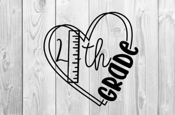 4th Grade SVG: Graphics for T-Shirt Designs