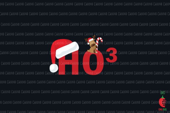 Ho-3 Cubed Christmas Math Teacher Graphics & Crafts