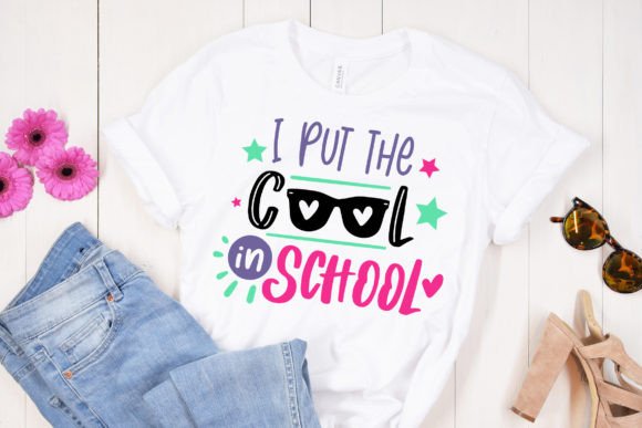 I Put the Cool in School SVG Cut File