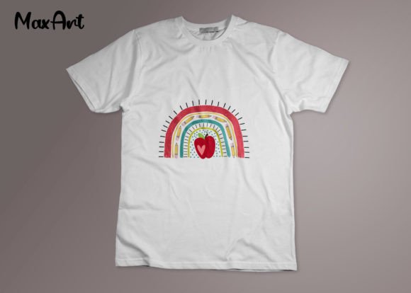 Pencil Rainbow Sublimation Graphics