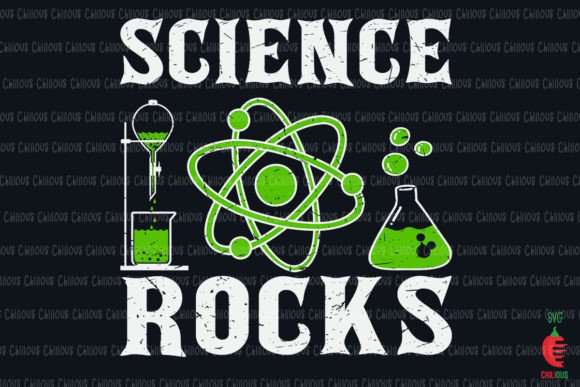 Science Rocks Biology Chemistry Physics Graphics
