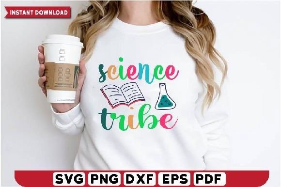 Science Tribe Svg Design: Graphics for T-Shirt Designs